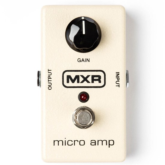 MXR M133 Micro Amp Boost Pedal w/ Gain Control for up to 26dB of Boost