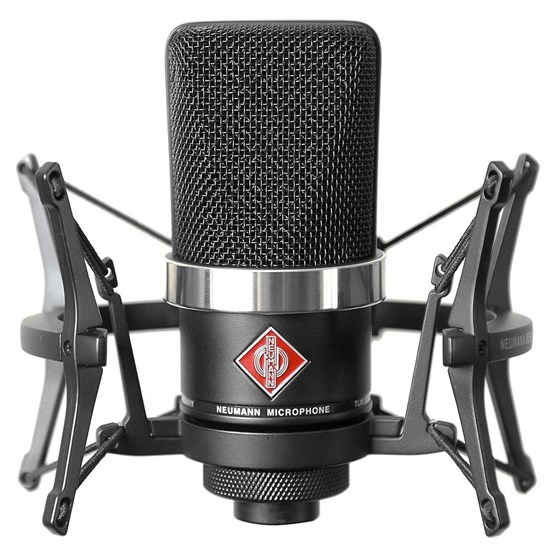 Neumann TLM102 Large Diaphragm Condenser Microphone Studio Set (Black)