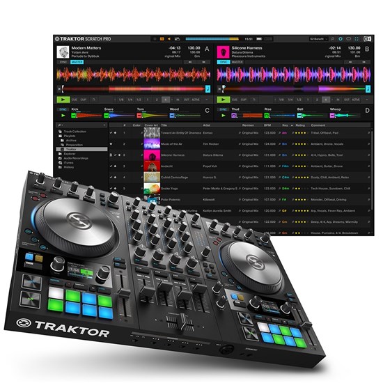 Native Instruments Traktor Kontrol S4 MK3 4-Deck DJ Controller