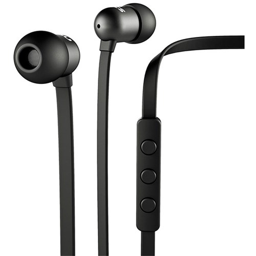 Nocs NS400 Aluminium Earphones for Apple (Black)