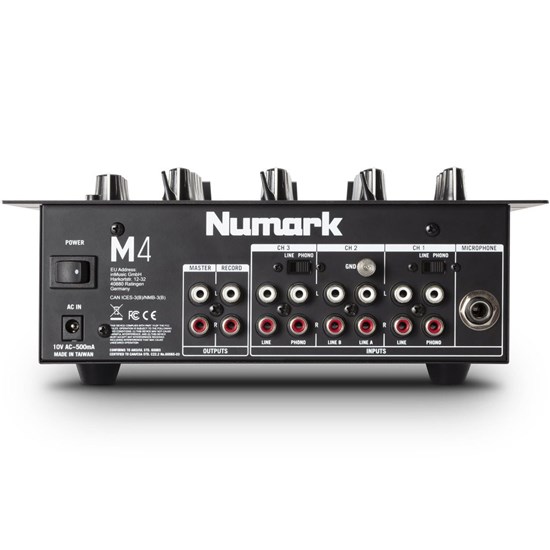 Numark M4 Three-Channel Entry-Level DJ Mixer