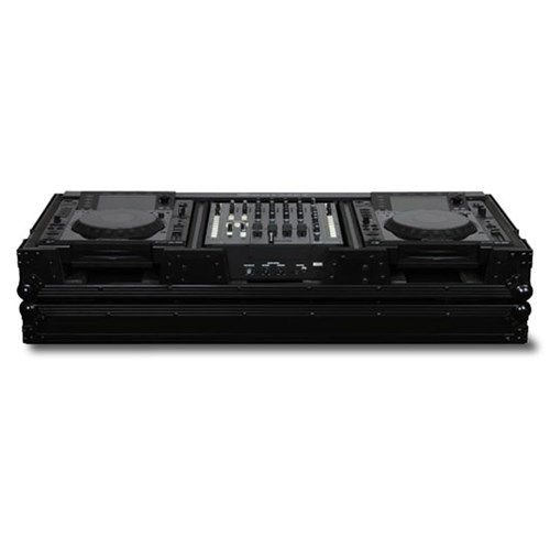 Odyssey Black Label Coffin: 2 Large CDJ Players & 12