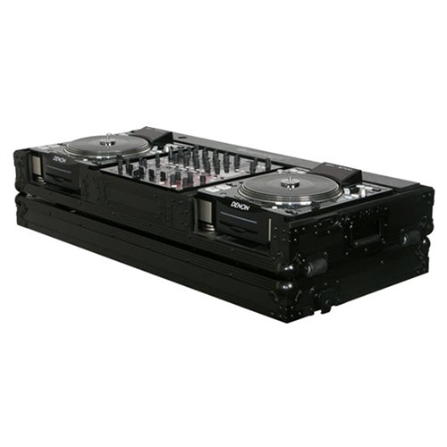 Odyssey Black Label Coffin: 2 Large CDJ Players & 12