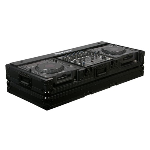 Odyssey Black Label Coffin: 2 Large CDJ Players & 12