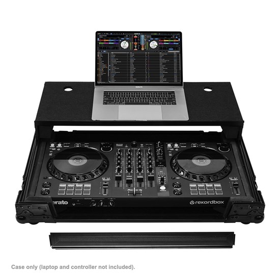 Odyssey Black Label ATA Flight Case for Pioneer DDJFLX6 w/ Glide Laptop Platform