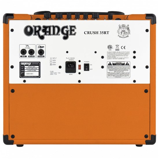 Orange Crush 35RT Guitar Amp Combo w/ All Analogue Signal Path Reverb & Tuner (35 Watts)