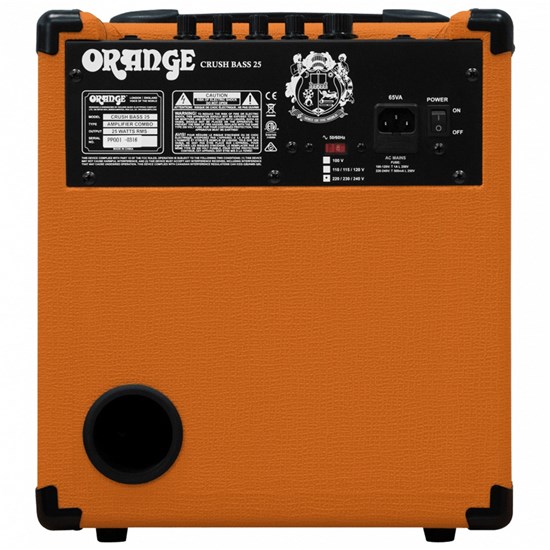 Orange Crush Bass 25 All Analogue Bass Amp Combo (25 Watts)
