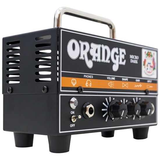 Orange MD Micro Dark Guitar Amp Head w/ Valve Pre Amp (20 Watts)