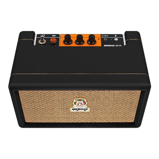 Orange Box Portable Bluetooth Speaker (Black)