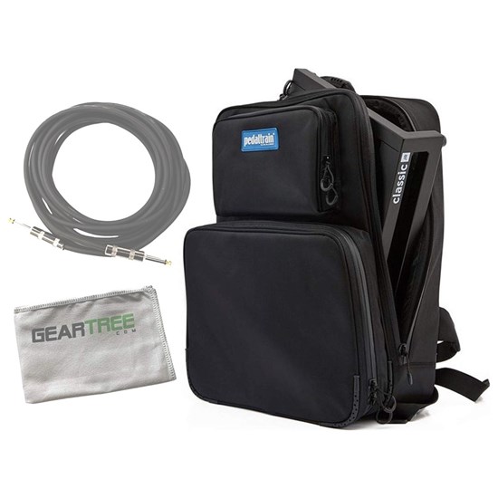 Pedaltrain Premium Soft Case Hideaway Backpack for Classic JR, Novo 18 & PT-JR