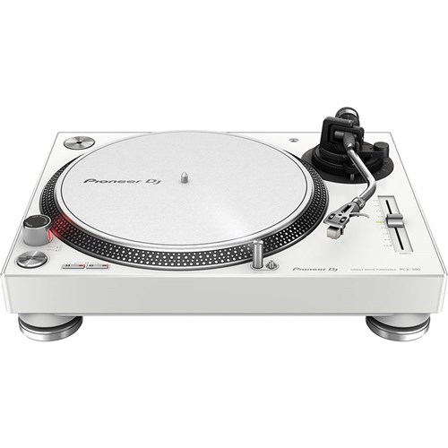 Pioneer PLX500 Turntable in White (Cartridge Included)