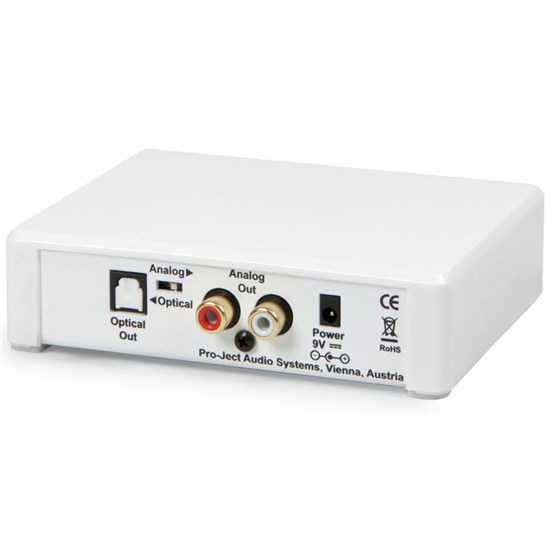 Pro-Ject Bluetooth Box E Hi-Fi aptX Audio Receiver (White)