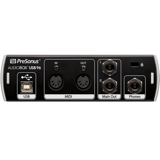 PreSonus AudioBox USB96 Studio Ultimate Bundle w/ Monitors Mic, Phones & DAW (Black)