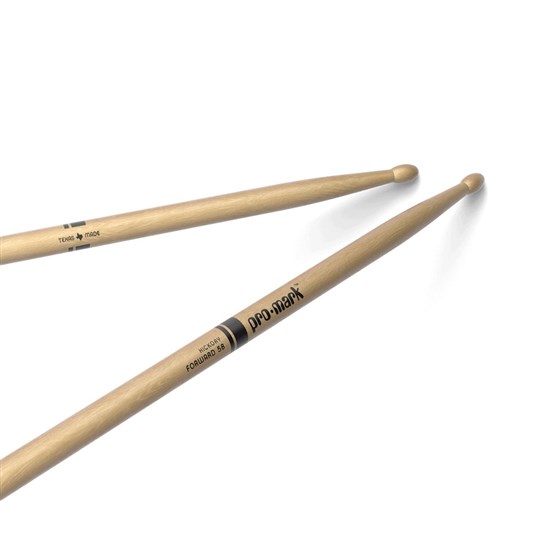 ProMark Classic Forward 5B Hickory Drumstick Oval Wood Tip