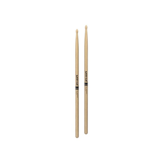 ProMark Classic Forward 7A Hickory Drumstick Oval Wood Tip