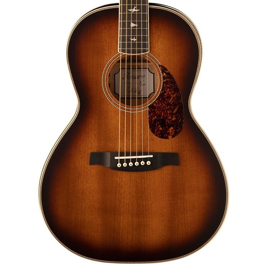 PRS SE P20E Parlor Acoustic Guitar w/ Pickup (Tobacco Sunburst) inc Gig Bag