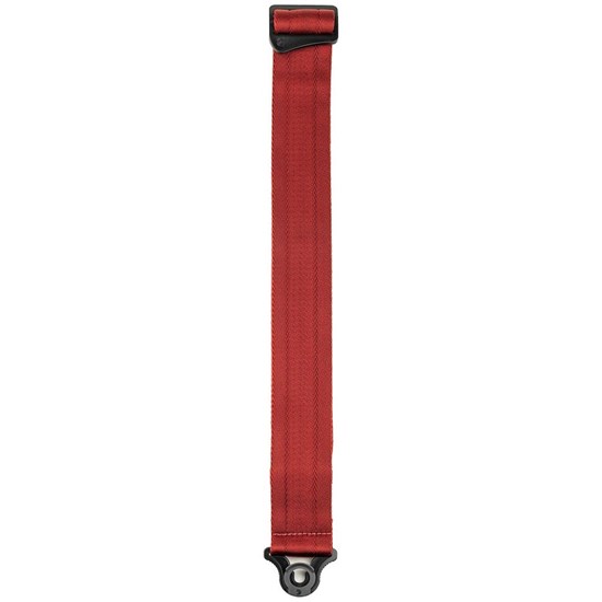 D'Addario Auto Lock Nylon Guitar Strap (Blood Red)