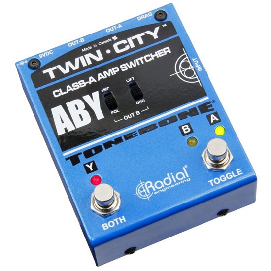 Radial Tonebone Twin-City Active ABY Amp Switcher