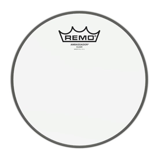 Remo BA-0308-00 Ambassador Clear Drumhead, 8