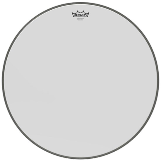 Remo BR-1222-00 Ambassador Smooth White Bass Drumhead 22