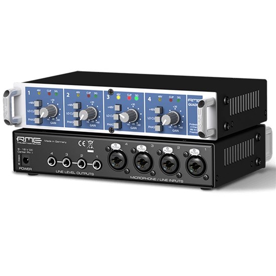 RME Quad Mic II 4-Channel Portable Mic Preamp