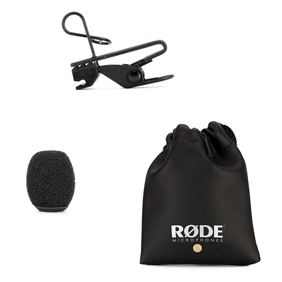 Rode Lavalier GO Professional-Grade Wearable Microphone (Black)