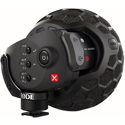 Rode Stereo VideoMic X Broadcast-Grade Stereo On-Camera Microphone