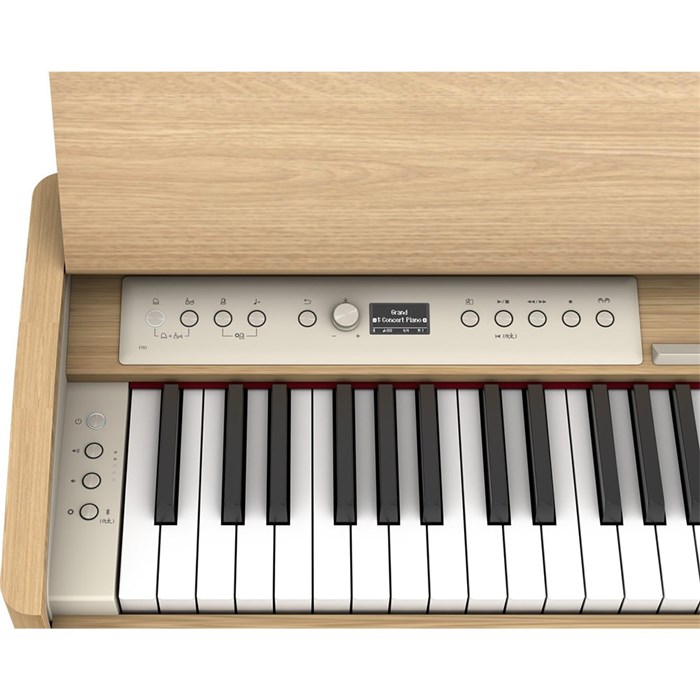 Roland F701 Digital Piano (Light Oak)