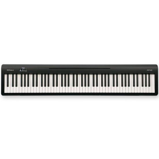 Roland FP10 Digital Piano Bundle w/ KSCFP10 Stand (Black)