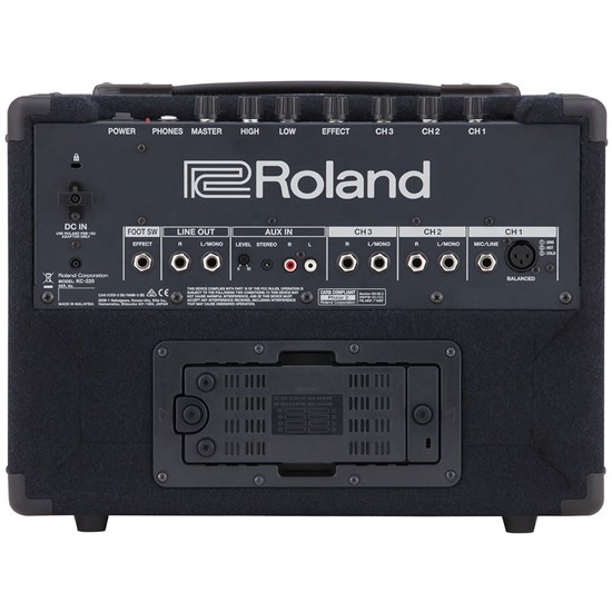 Roland KC220 3-Channel Battery Powered Stereo Keyboard Amplifier (30W)