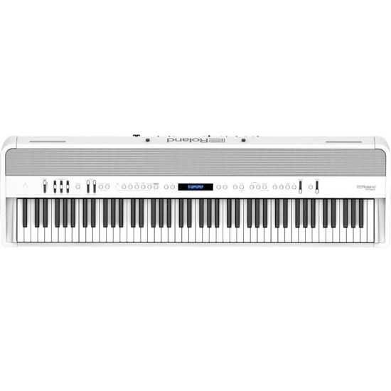 Roland FP90X Digital Piano w/ Stand & Pedals (White)