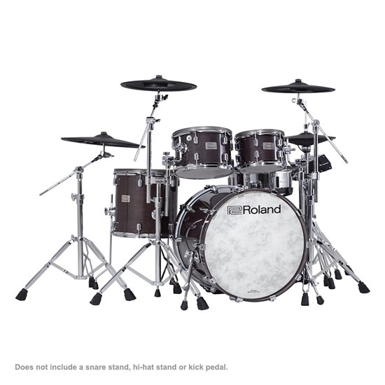 Roland VAD706 V-Drums Acoustic Design 5-Piece Wood Shell Kit w/ TD50X (Gloss Ebony)