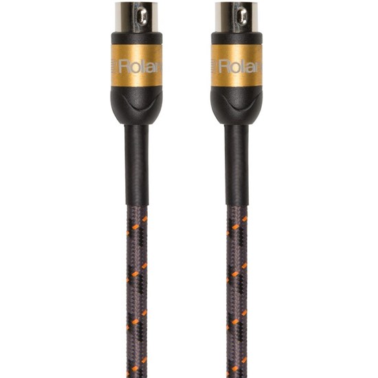 Roland RMIDI G15 Gold Series Straight MIDI Cable (15ft)