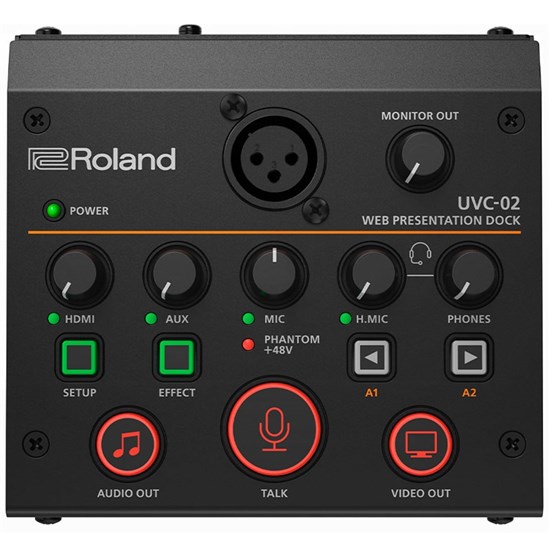 Roland UVC-02 Web Presentation Dock Professional Plug & Play Webcam Solution