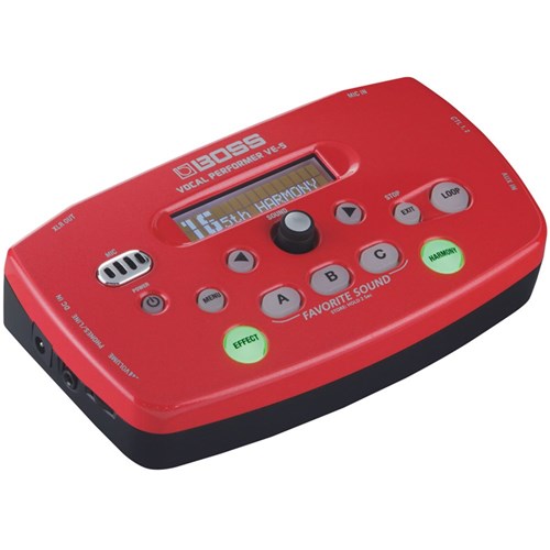 Boss VE-5 Vocal Performer (Red)