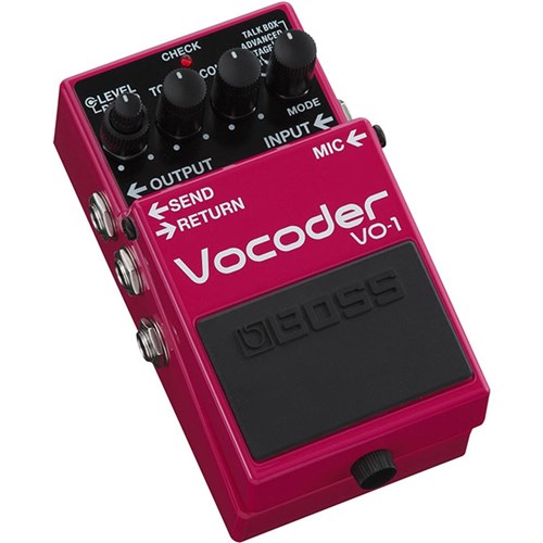 Boss VO-1 Vocoder - Powerful Vocal Expression for Guitar & Bass in an easy-to-use Pedal