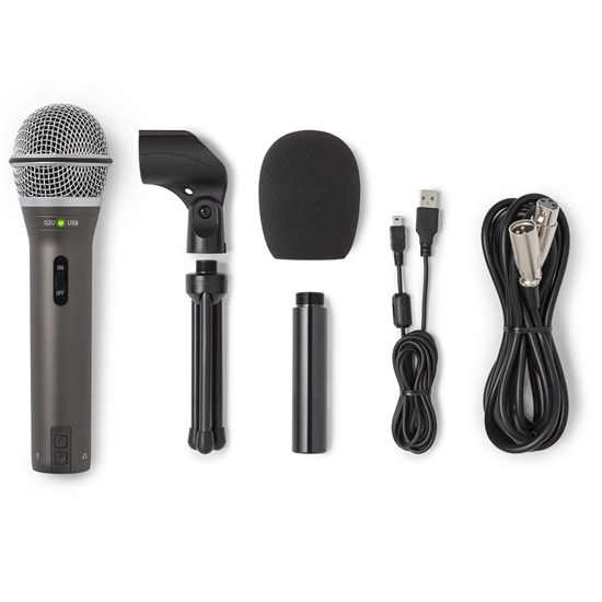 Samson Q2U Recording & Podcasting Pack USB/XLR Dynamic Mic & Accessories