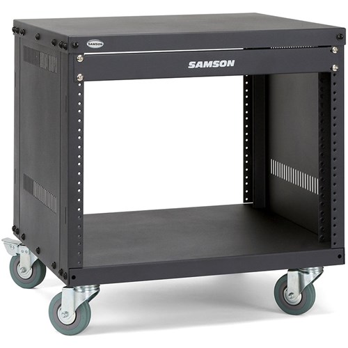 Samson SRK8 8-Unit Universal Rack Stand w/ Locking Casters