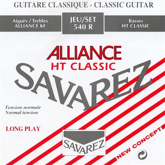 Savarez 540R Alliance HT Classic Normal Tension Classical Guitar Strings