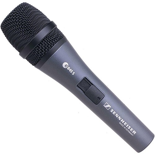 Sennheiser e845S Dynamic Super-Cardioid Live Vocal Microphone w/ Switch