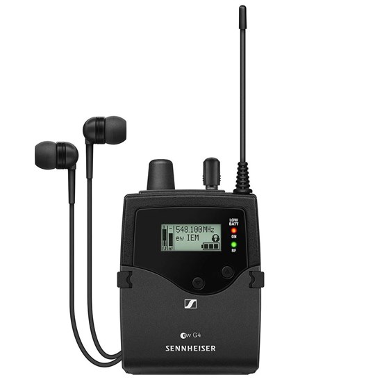 Sennheiser EK IEM G4-G In Ear Monitor Receiver w/ IE 4 Earphones (Frequency Band G)