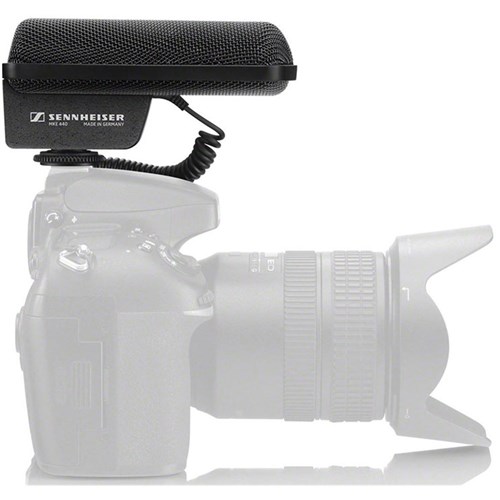 Sennheiser MKE440 Compact Stereo Shotgun Mic for Cameras