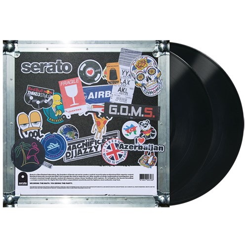 Serato Pressings Jazzy Jeff Series Control Vinyl (PAIR)