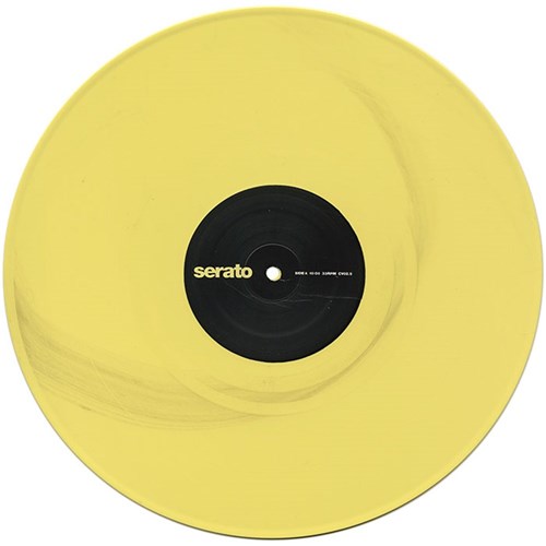 Serato Pastel Control Vinyl Yellow (PAIR)