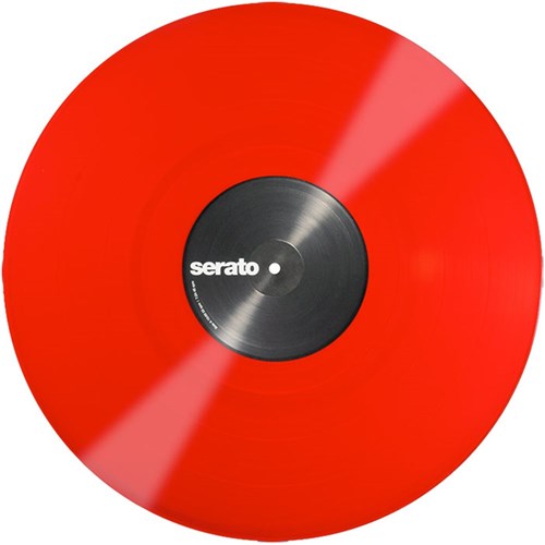 Serato Performance Vinyl: PAIR Red Coloured