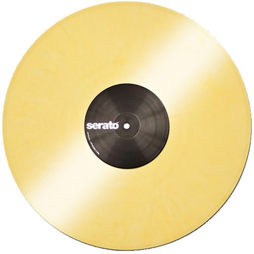 Serato Performance Vinyl: PAIR Yellow Coloured