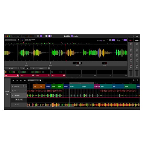 Serato Studio Studio Beat Making Software - 12-Month Subscription (Serial)