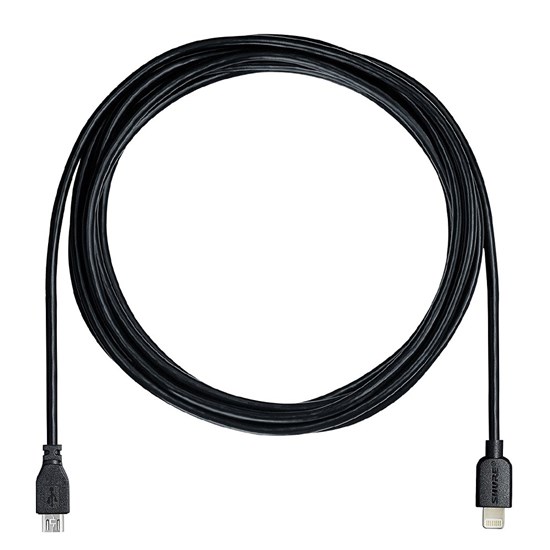 Shure AMV LTG Lightning-to-MicroUSB Cable (1m)