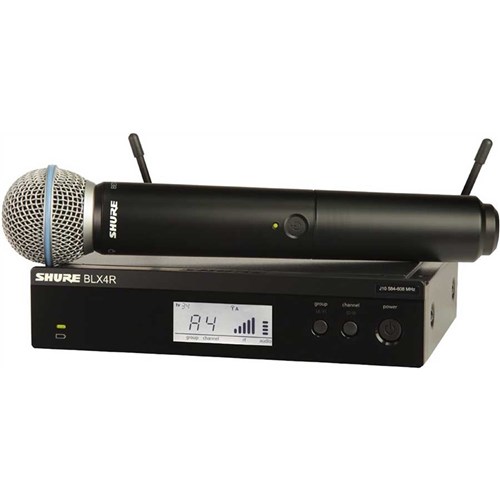 Shure BLX24R / Beta58 Handheld System (Rack) M17