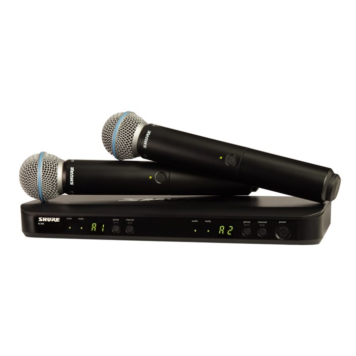 Shure BLX288 / Beta58 Dual Wireless Mic System K14